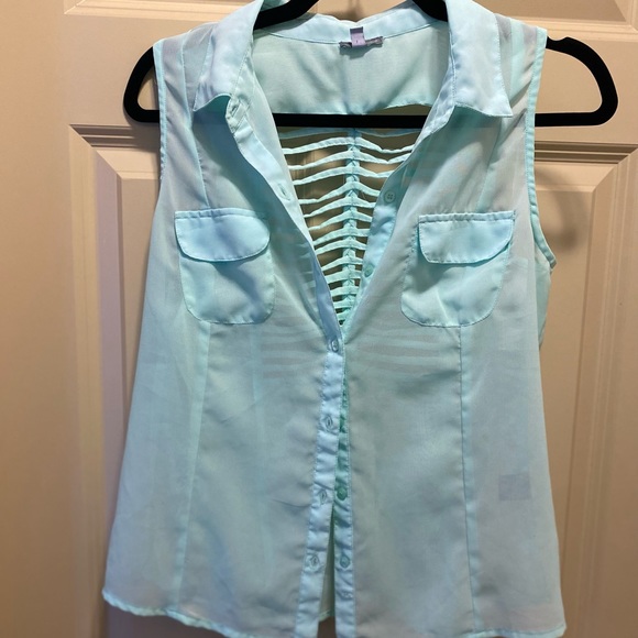 Trendy button down! - Picture 2 of 2